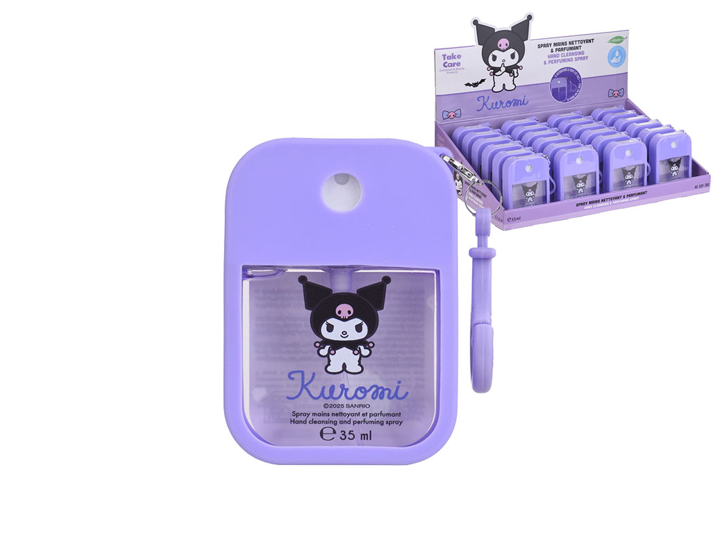 R.40509780 SPRAY LIMPIADOR DE MANOS PERF. KUROMI 35 cod. 9000891