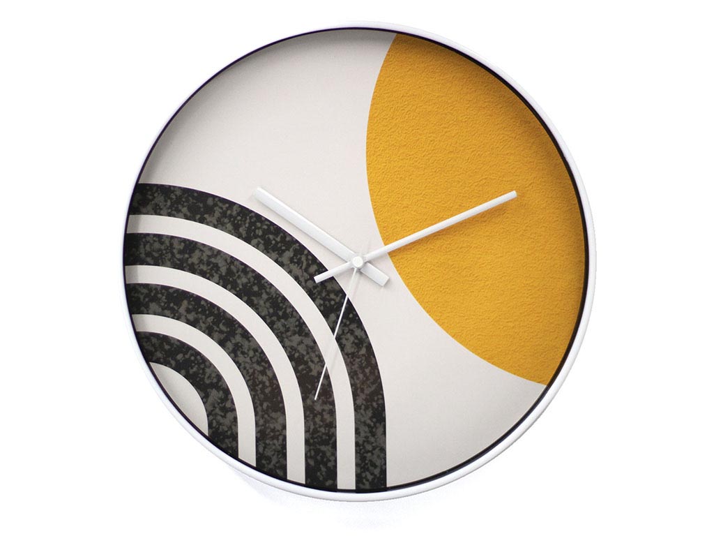 CIRCLES CLOCK 30 CM. cod. 9100316