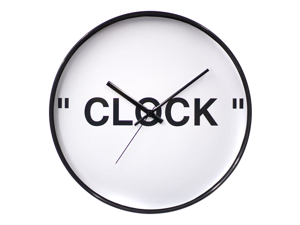 HORLOGE CLOCK 30 CM. cod. 9100319