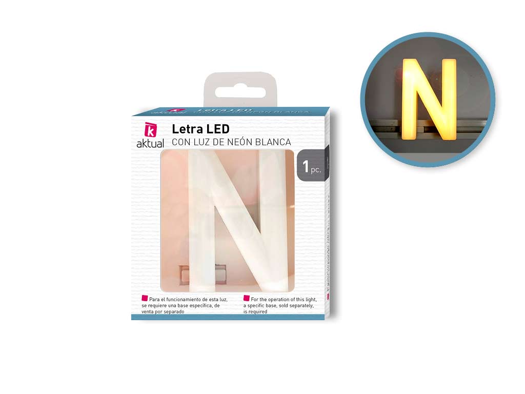 LETTRE NEON -N- cod. 9100339