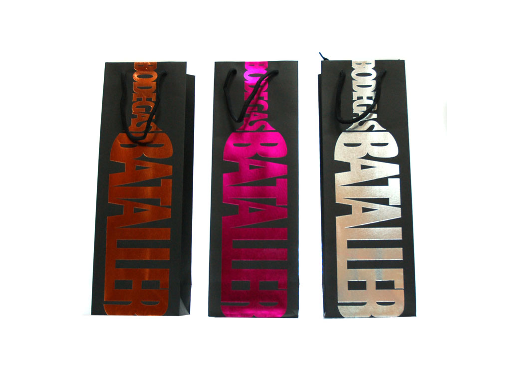 BOLSA REGALO BOTELLA 3 SURT. cod. 9200724