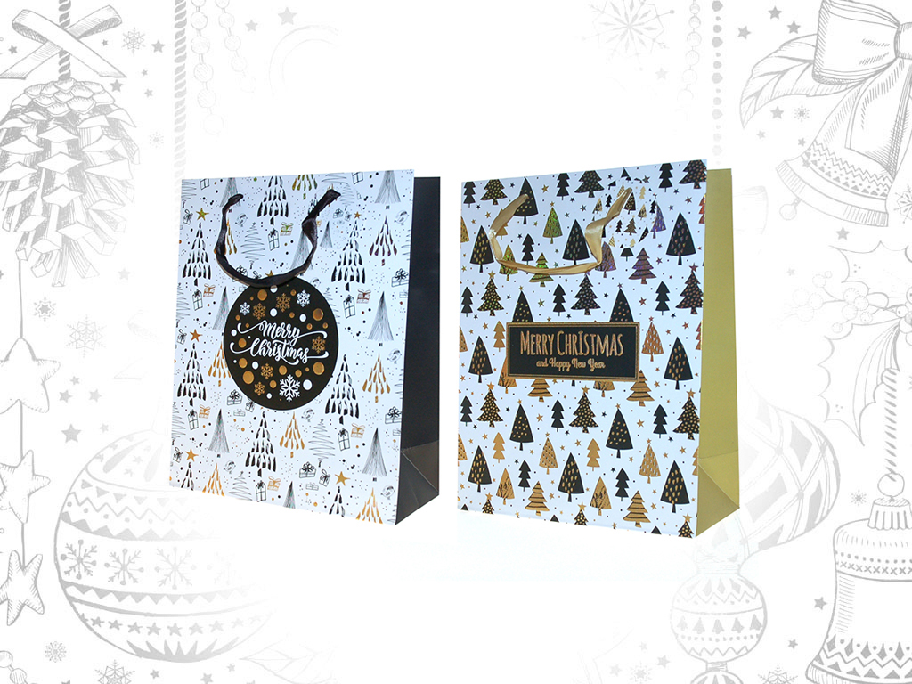 SACO PRESENTE MERRY XMAS SORT-2 -L cod. 9303128