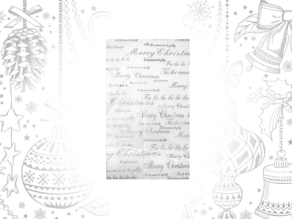 MANTEL PE 152X240 MERRY CHRISTMAS PLATA cod. 9306154