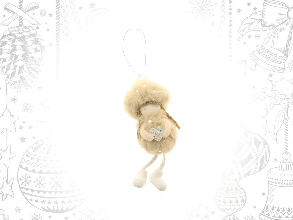 DOLL FEET HANGING BEIGE cod. 9308137