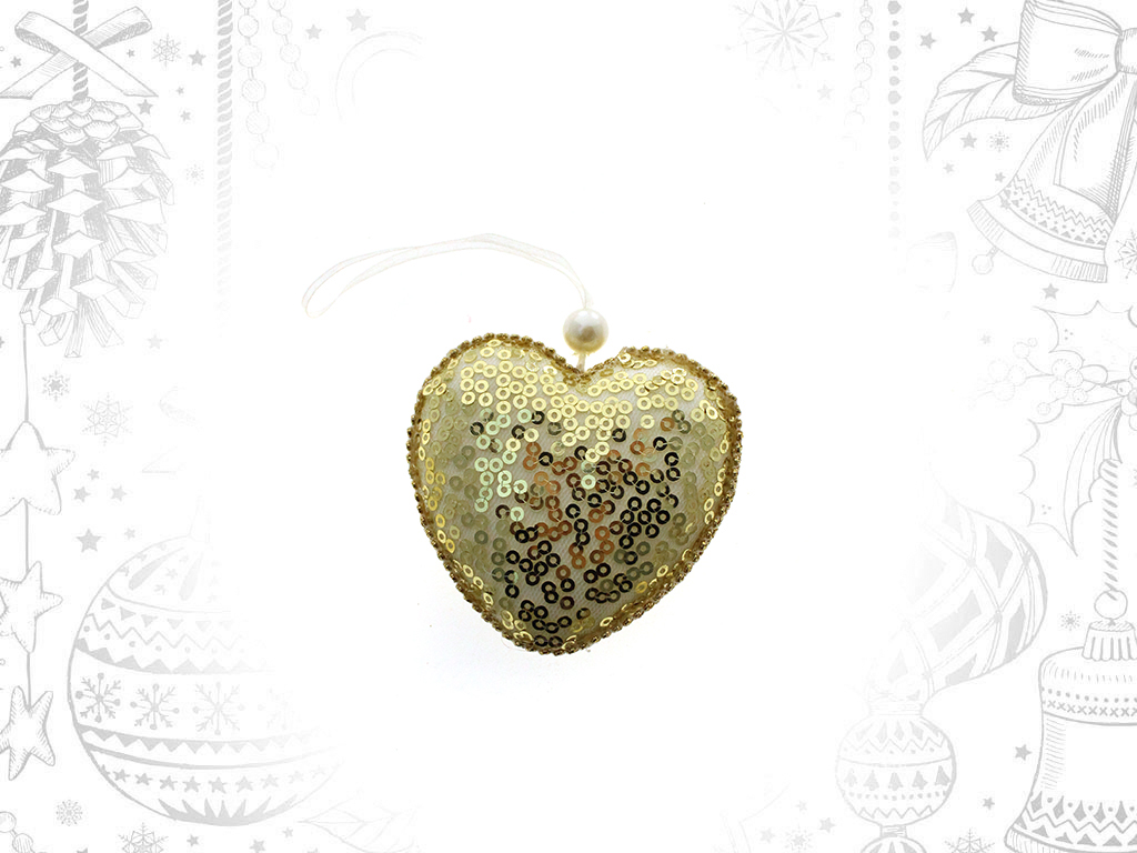 PENDENTIF COEUR DORE cod. 9308778