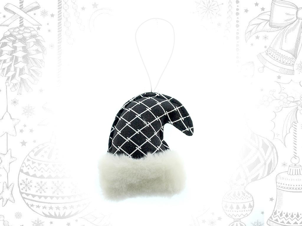 COLGANTE NEGRO GORRO cod. 9309000