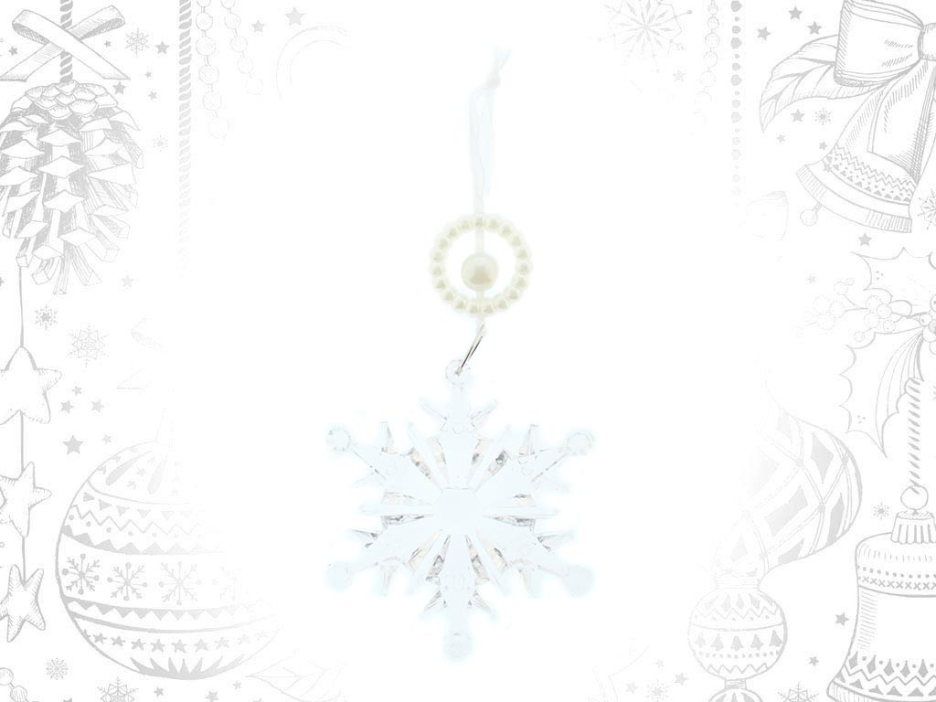 ORNAMENTO FIOCCO NEVE cod. 9309010