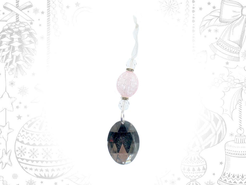 PINK STONES ORNAMENT cod. 9309137