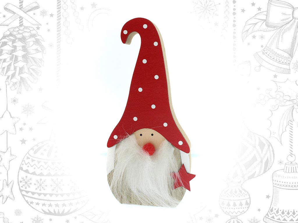 FIGURA PAPAI NOEL VERMELHO cod. 9309227