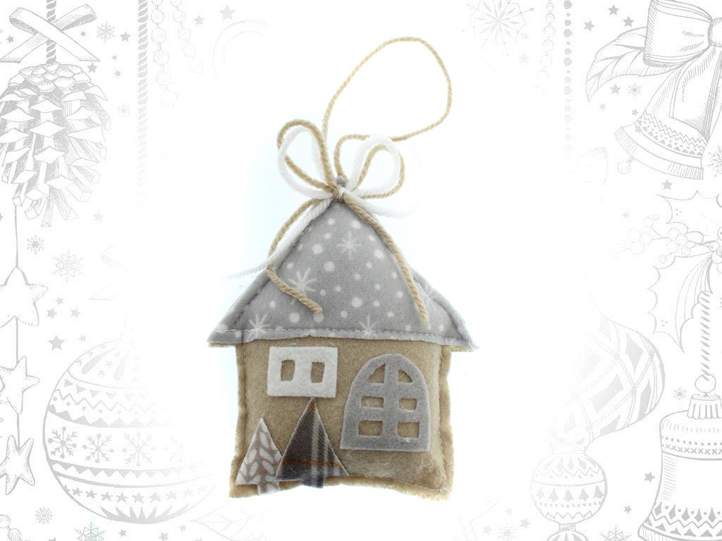 BROWN HOUSE ORNAMENT cod. 9309673