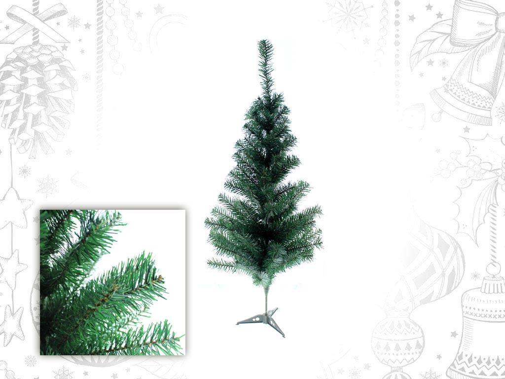 GREEN XMAS TREE 120cm -200T cod. 9309804