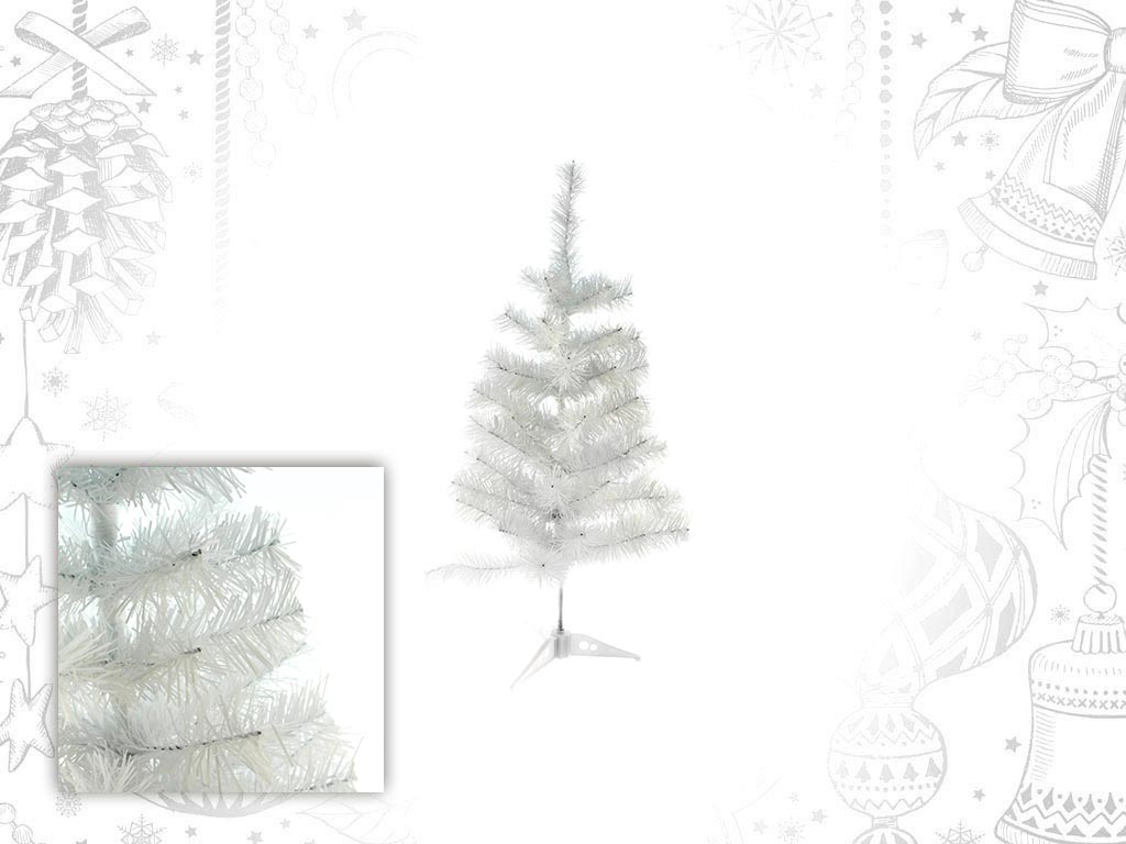 WHITE XMAS TREE 60cm -60T cod. 9309808