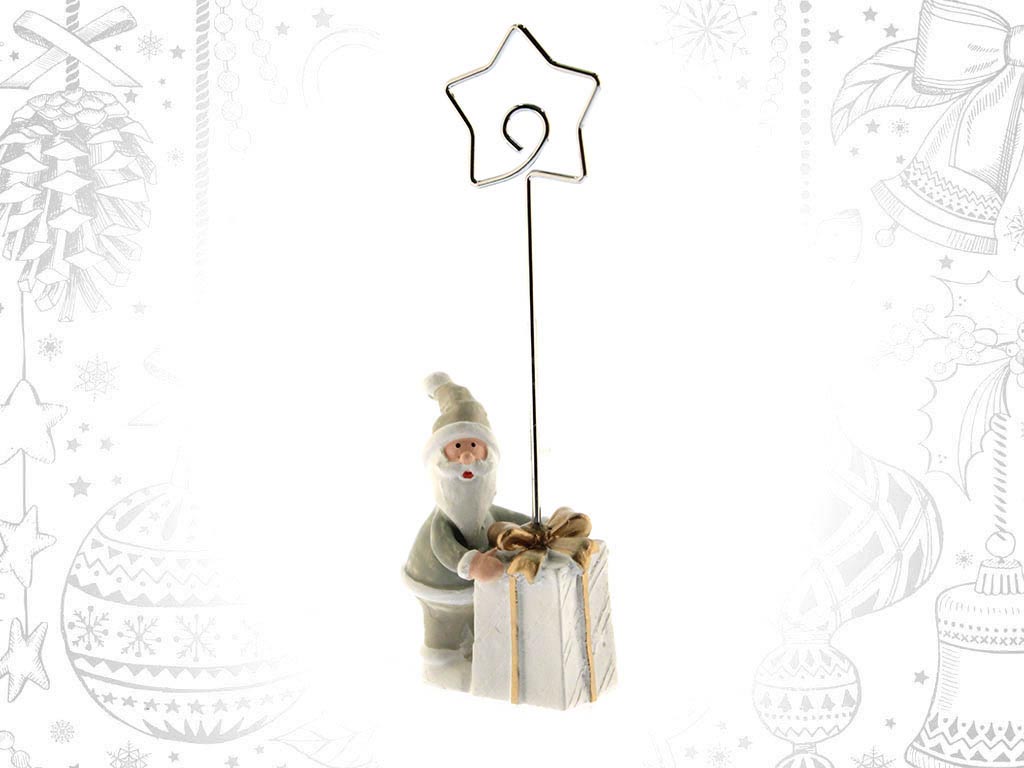 PINCE CADEAU PERE NOEL GRIS cod. 9309971