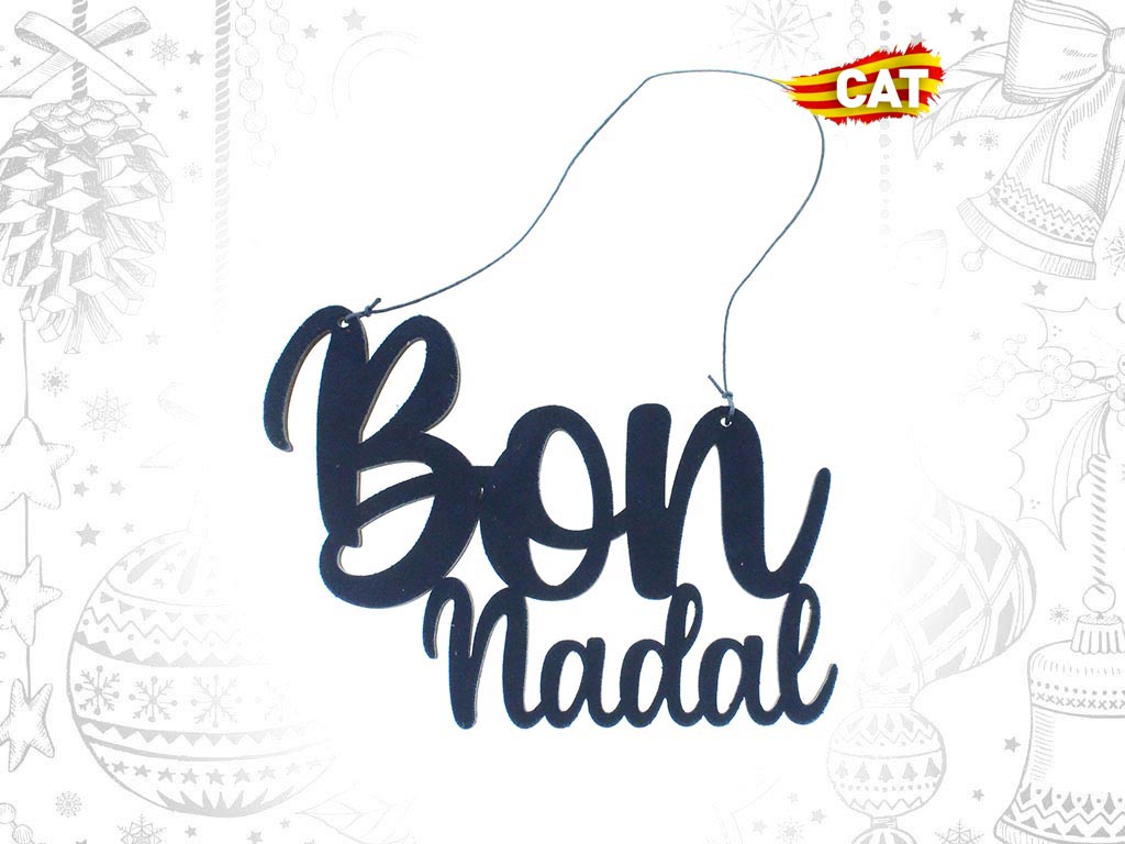 ORNAMENTO BON NADAL AZUL cod. 9310809