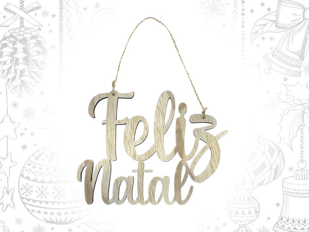 FELIZ NATAL ORNAMENT cod. 9310811