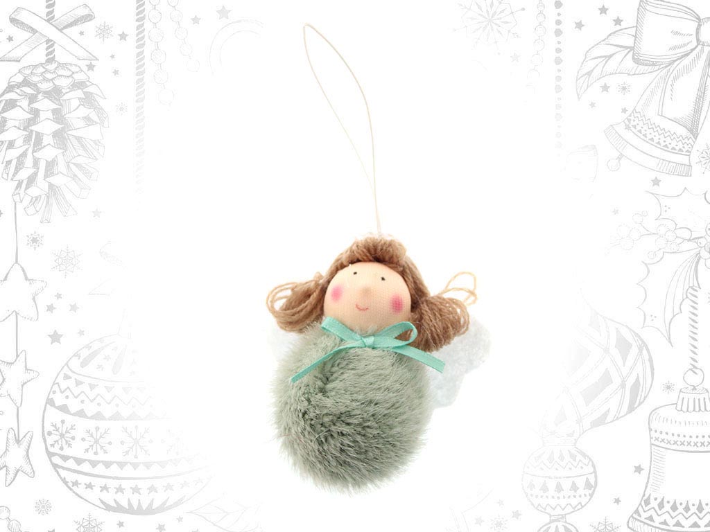 GREEN ANGEL ORNAMENT cod. 9311740