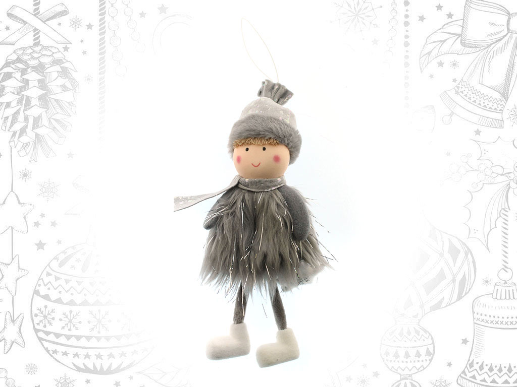 GRAY BOY STAR ORNAMENT cod. 9312680