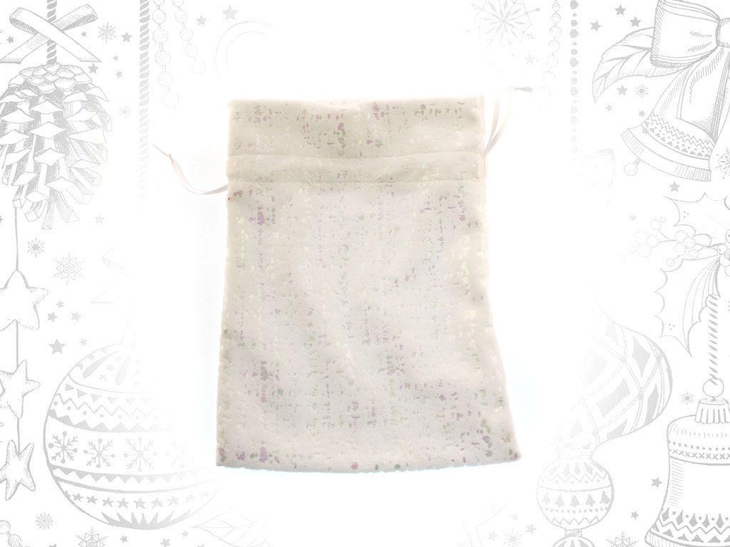 WHITE PLUSH BAG SMALL cod. 9312930