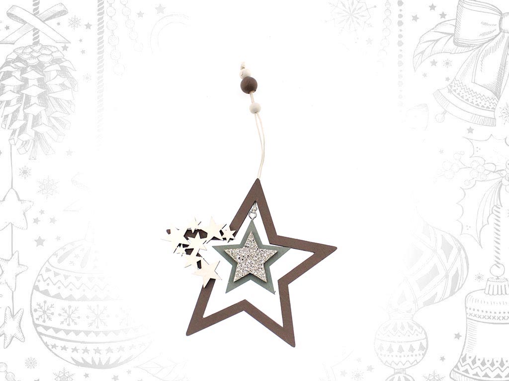 ORNAMENTO ESTRELAS cod. 9313571