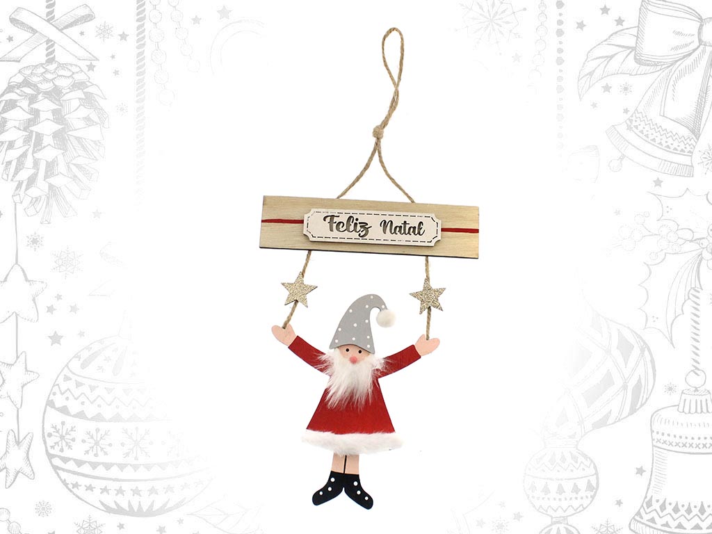 RED FELIZ NAVIDAD ORNAMENT cod. 9313764