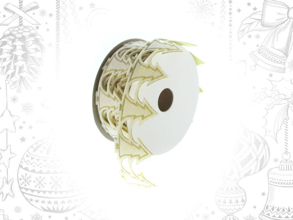 CINTA ADHESIVA ARBOLES BLANCA cod. 9314051