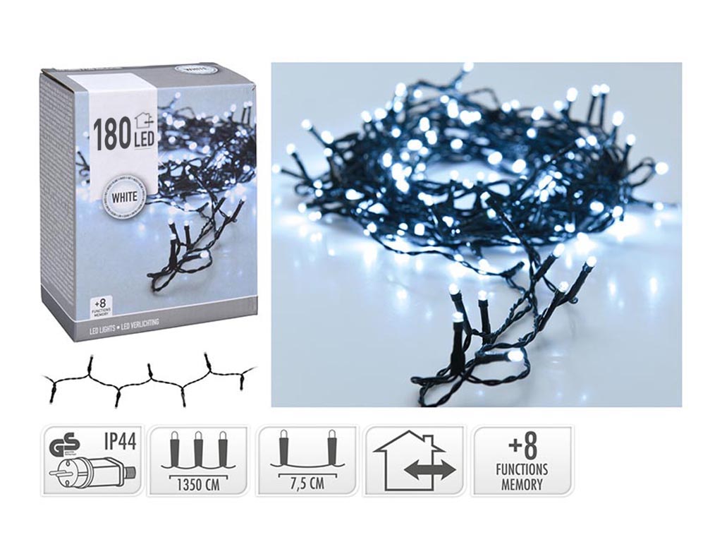 R.50130 GUIRNALDA MICRO 180 LED BLANCO FRIO cod. 9314183
