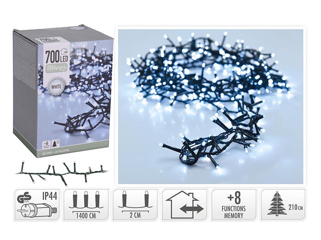 R.60020 GUIRNALDA MICRO 700 LED BLANCO FRIO cod. 9314195