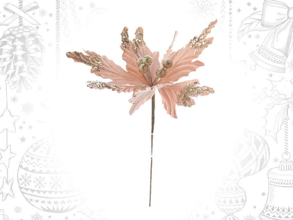 FIORE POINSETIA ROSA cod. 9314388