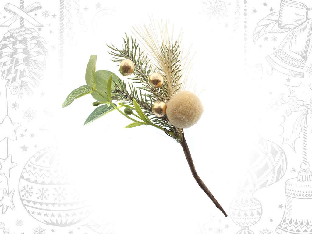 GOLDEN BERRIES FLOWERS ROD cod. 9314415