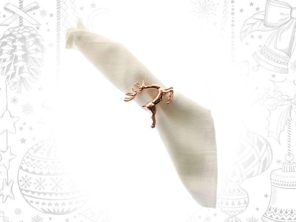 ANILLO SERVILLETA CIERVO ROSA cod. 9314451