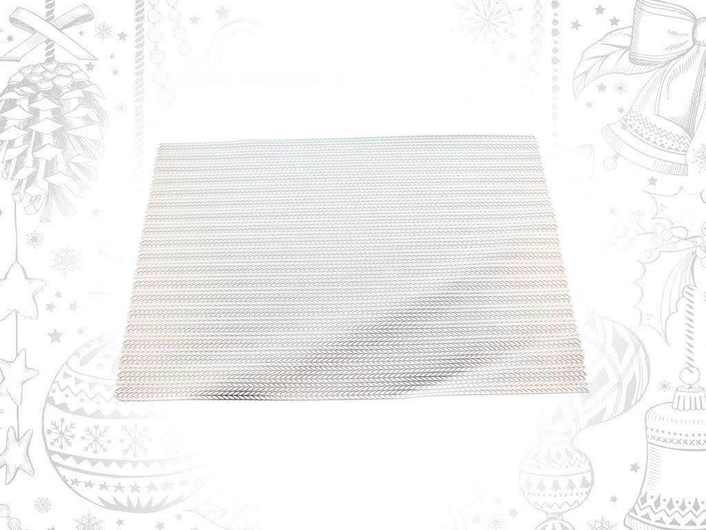 SILVER RECTANGULAR PLACEMAT cod. 9314461