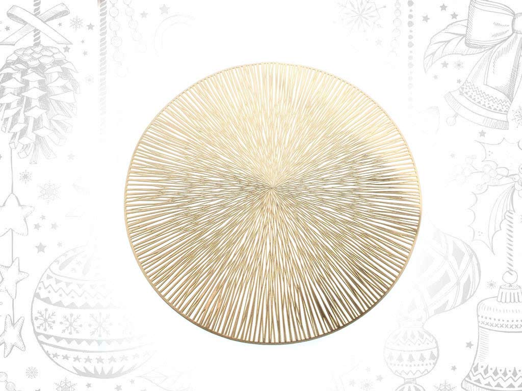 GOLDEN ROUND PLACEMAT cod. 9314470