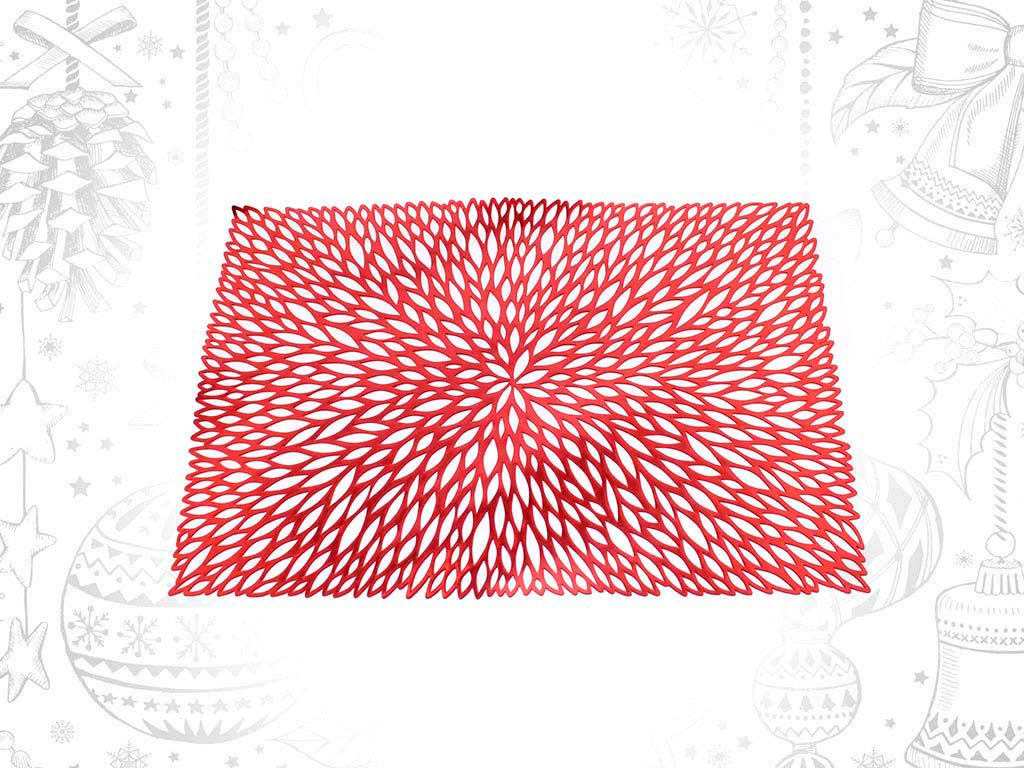 RED RECTANGULAR PLACEMAT cod. 9314472