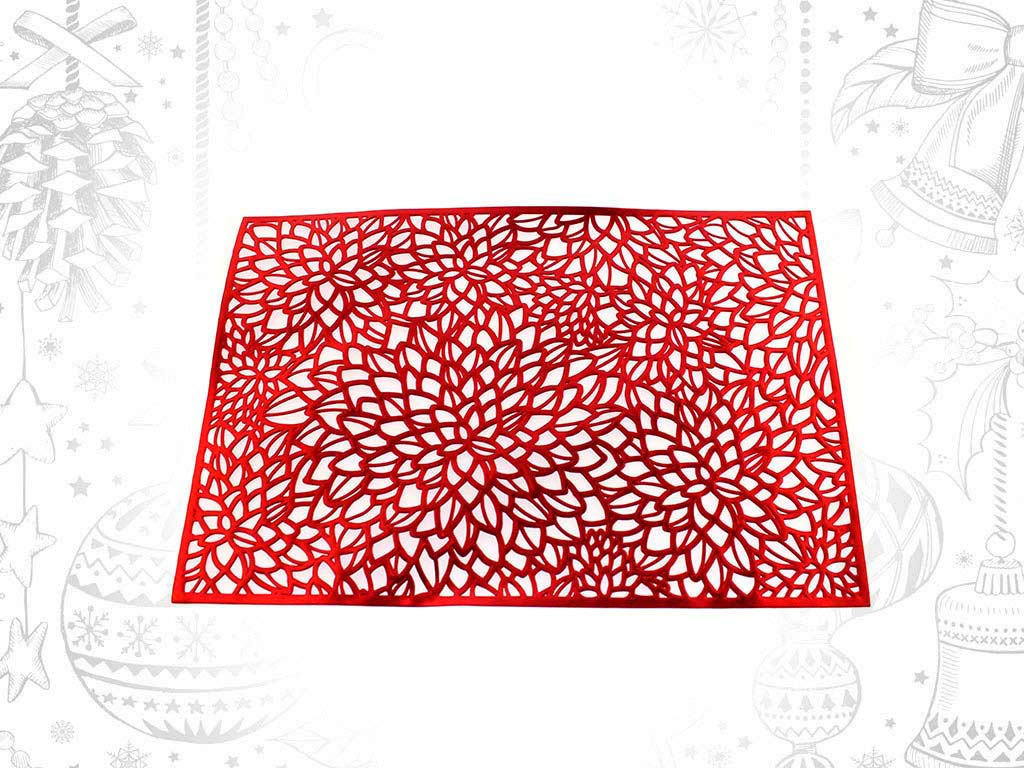 RED RECTANGULAR PLACEMAT cod. 9314473