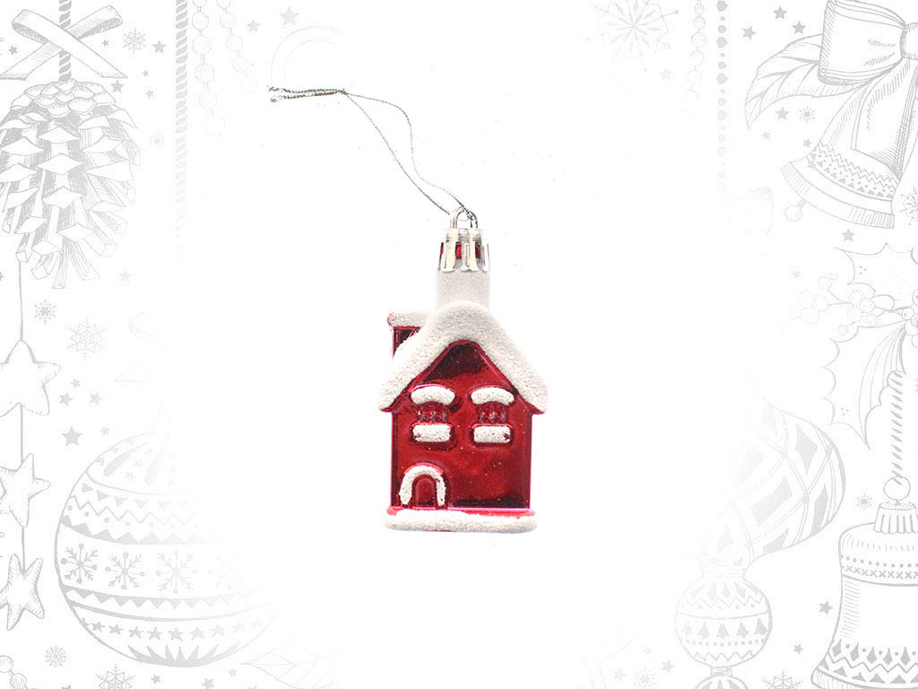 RED HOUSE ORNAMENT cod. 9314522
