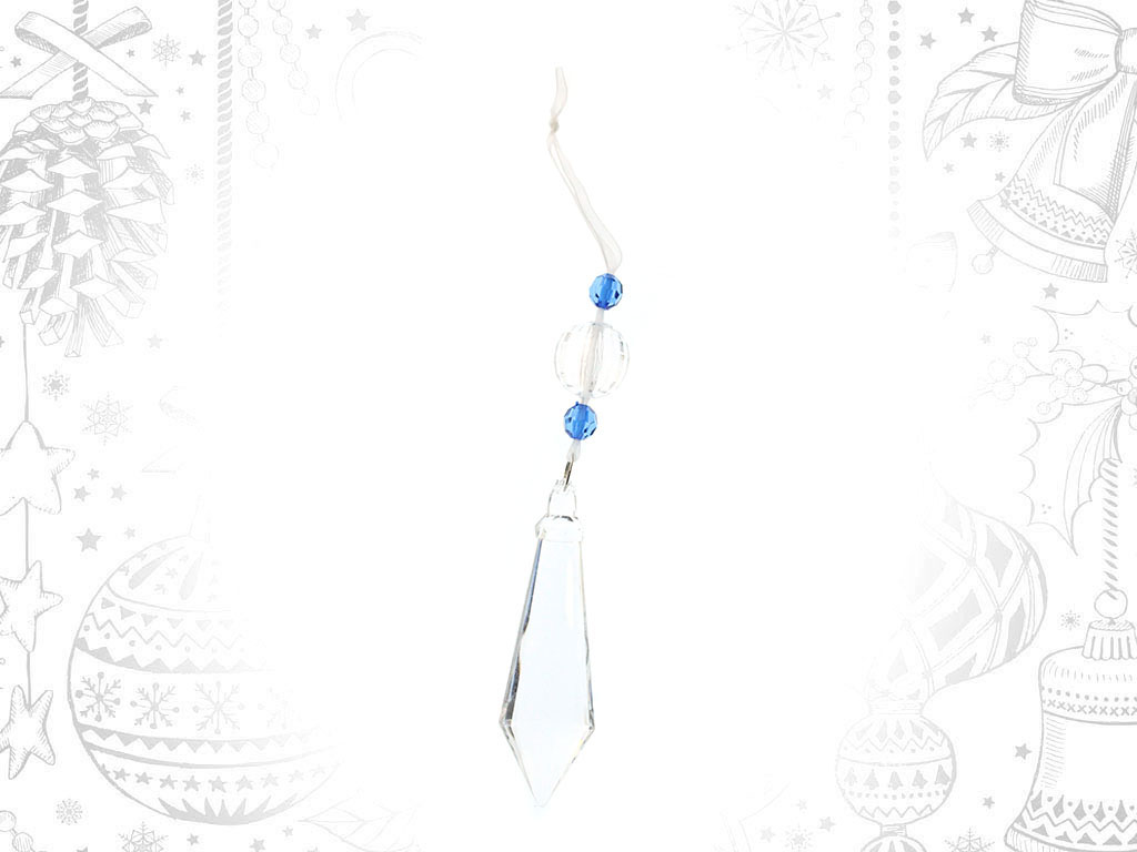 ORNAMENTO LACRIMA AZZURRA cod. 9314563