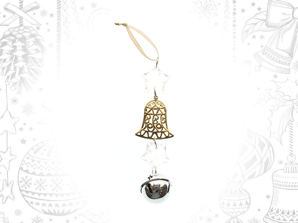 GOLD BELL ORNAMENT cod. 9314596