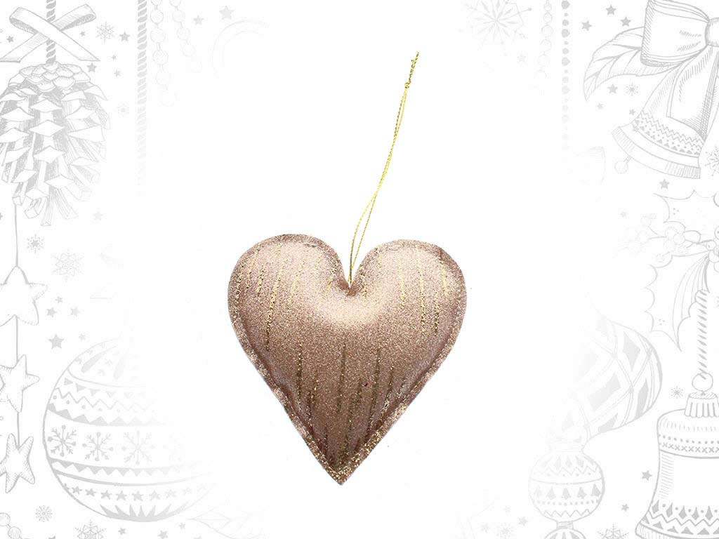 COLGANTE CORAZON CHAMPAGNE cod. 9314614