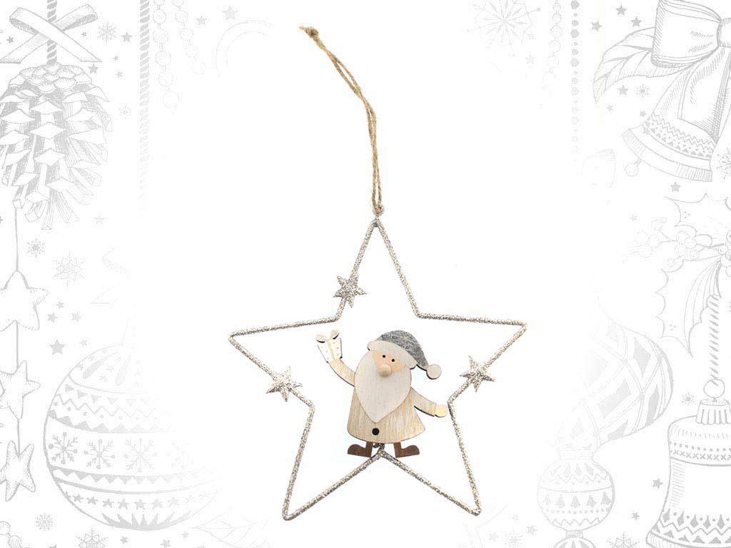 COLGANTE ESTRELLA SANTA ROSA cod. 9314669
