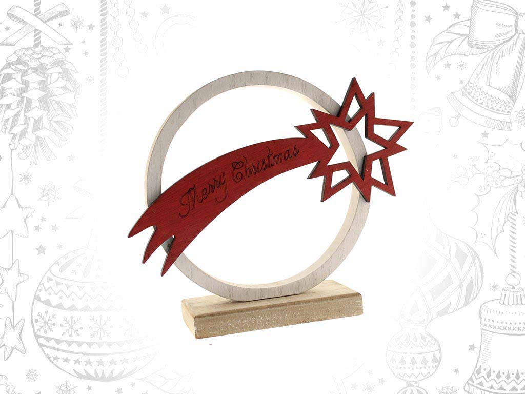 CIRCULAR RED STAR STAND cod. 9314716