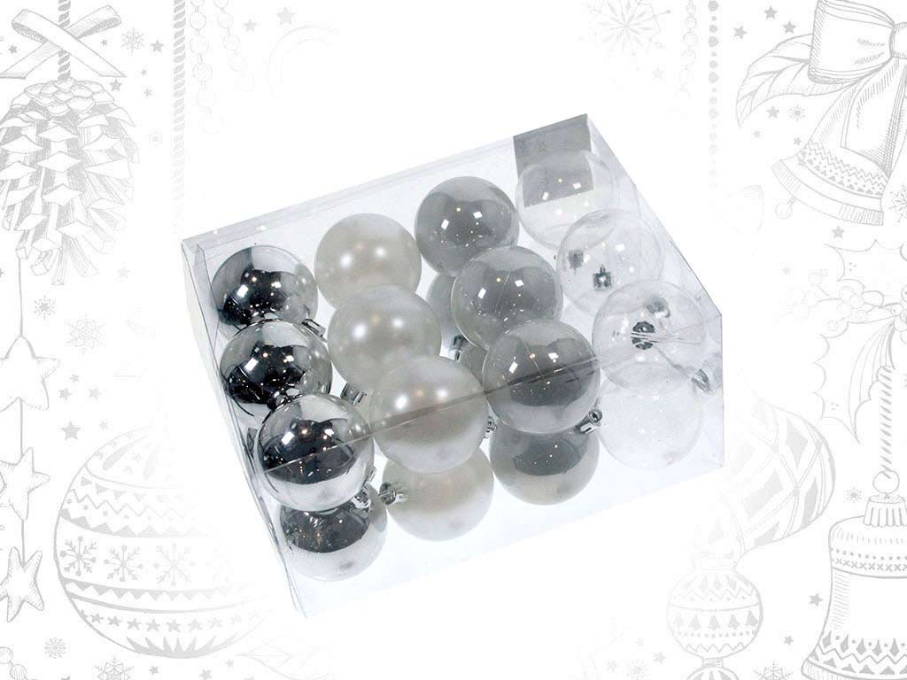 PACK 24 PALLINE ARGENTO cod. 9314781