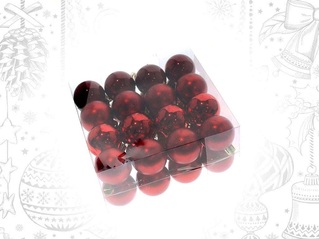 PACK 32 PALLINE ROSSE cod. 9314801