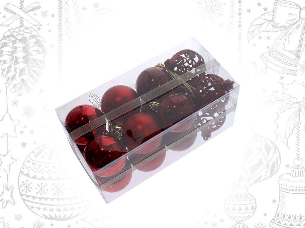 PACK 16 BOLAS ROJAS cod. 9314841