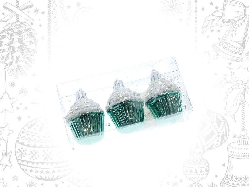 3 PACK GREEN MUFFINS cod. 9314864