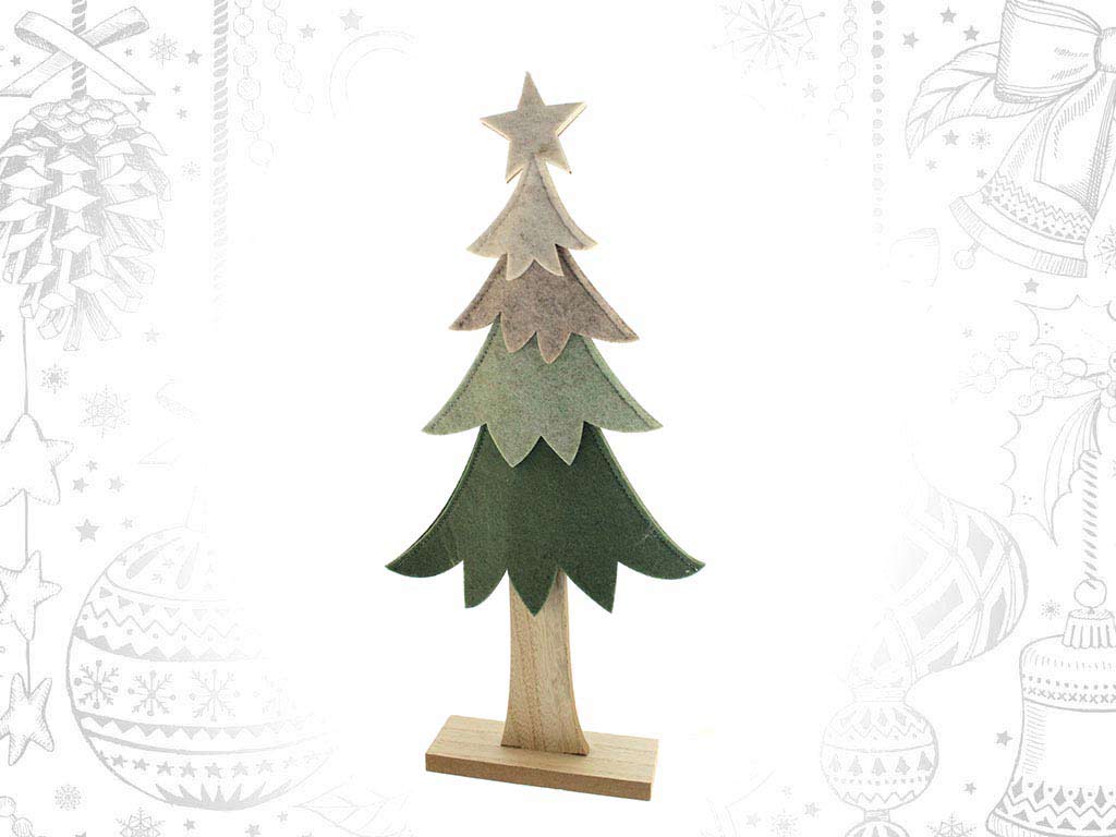 FIGURINE BASSE SAPIN VERT cod. 9314897