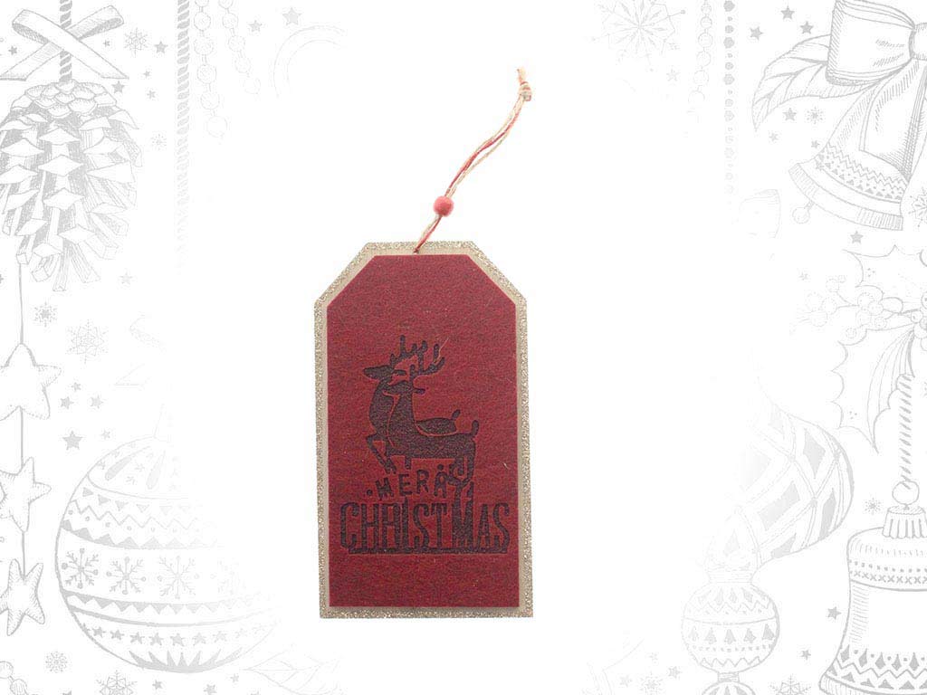COLGANTE TAG ROJO PEQ. cod. 9314942