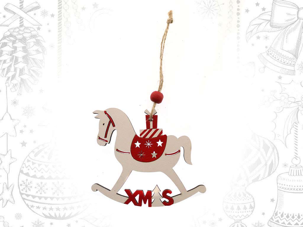 COLGANTE CABALLO BLANCO cod. 9315306