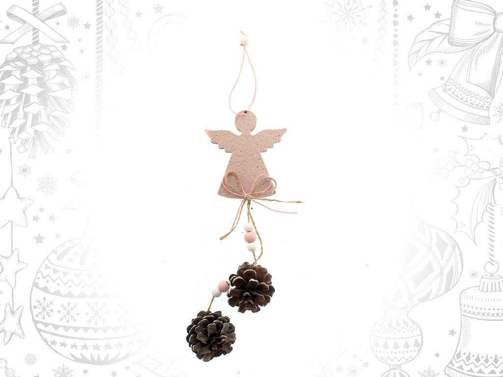 PINKS ANGEL PINES ORNAMENT cod. 9315483