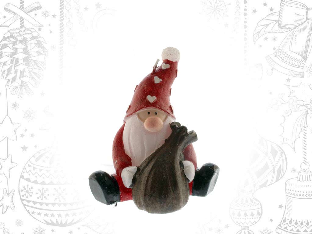 RED HAT SANTA CANDLE cod. 9315612