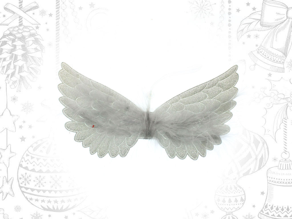 SILVER WING ORNAMENT cod. 9315701